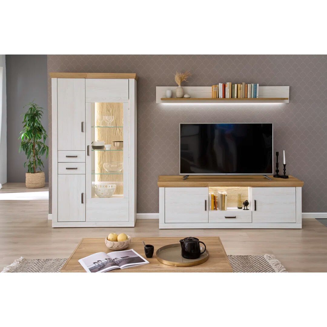 MCA Furniture MADRID Wohnkombination 2 brown/white