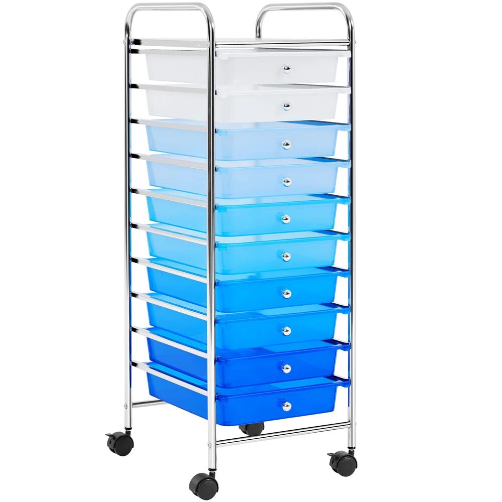 Rebrilliant Kulik Storage Drawer blue 90.5 H x 32.0 W x 36.5 D cm