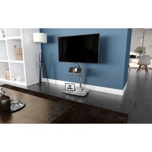 Symple Stuff Pedestal TV Stand for TVs up to 55 gray