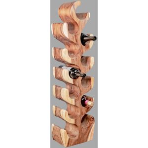 Alpen Home Burruss Solid Wood Tabletop Wine Bottle Rack Brown Brown 96cm H X 28cm W X 18cm D