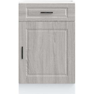 17 Stories Latitude Run Kitchen Corner Base Cabinet Porto Engineered Wood 50 x 46 x 81.5 cm