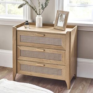 17 Stories Albelo 3 - Drawer Chest of Drawers Brown 75cm H X 80cm W X 41cm D