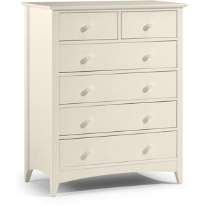 17 Stories Kingsbury 6 Drawer 83Cm W Chest Of Drawers Soft Cream 101cm H X 83cm W X 43cm D