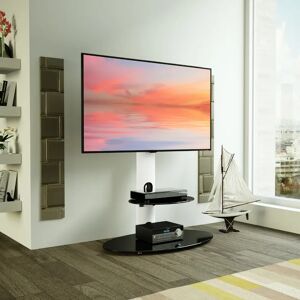 Symple Stuff Pedestal TV Stand for TVs up to 65 gray 115.4 H cm