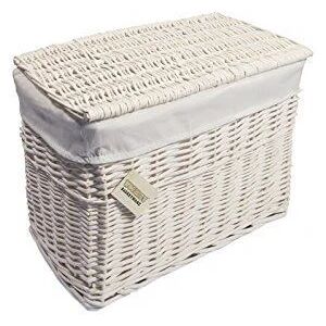 Highland Dunes Wicker Basket gray 37.0 H x 50.0 W x 31.0 D cm