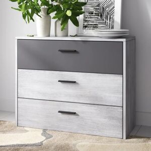 Zipcode Design Emely Sideboard brown/gray 80.0 H x 100.0 W x 41.5 D cm