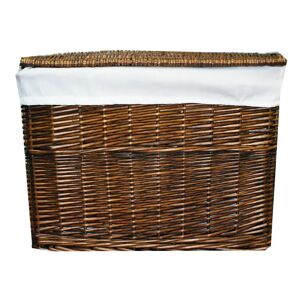 Brambly Cottage Storage Wicker Basket gray 37.0 H x 50.0 W x 31.0 D cm