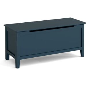 Ebern Designs Lisco Blanket Box blue 45.0 H x 100.0 W x 40.0 D cm