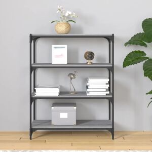 Rio Henschler Bookcase gray 100.0 H x 40.0 W x 33.0 D cm