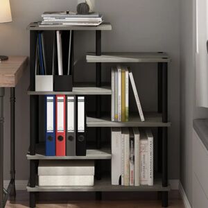 Latitude Run Zilla Bookcase brown 100.0 H x 80.0 W x 29.0 D cm