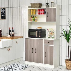 Zipcode Design Tucci Kitchen Pantry white 180.0 H x 100.0 W x 40.0 D cm