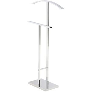 Wade Logan Swavar Clothes Valet Stand gray 100.0 H x 40.0 W x 20.0 D cm