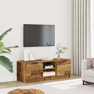 17 Stories Jermira TV Cabinet 102 x 35 x 36.5 cm Engineered Wood Old Wood 43