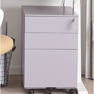 17 Stories Bronnie 3 Drawer Filing Cabinet Grey 60cm H X 50cm W X 39cm D