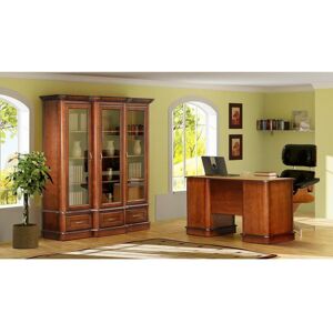 Rosalind Wheeler Desere Chest of Drawers Brown 180cm H X 55cm W X 50cm D