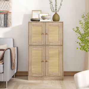 17 Stories Rectangle Accent Chest Brown 100cm H X 60cm W X 30cm D