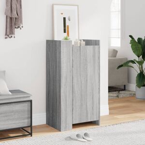 Latitude Run Shoe Cabinet Concrete Grey 52X37.5X100 Cm Engineered Wood Grey Sonoma 10