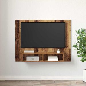 17 Stories Wall TV Cabinet 120 X 23.5 X 90 Cm Engineered Wood Old Wood 88