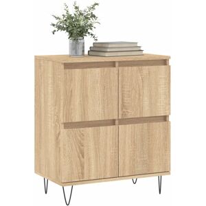 Latitude Run Trumbo Accent Chest 60cm Sonoma Oak 70cm H X 60cm W X 35cm D