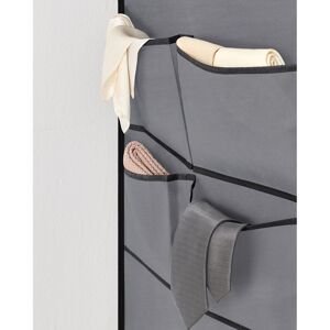 Rebrilliant Clothes Wardrobe, Portable Closet, Garment Organiser Rack With 4 Hanging Rails, Shelves, 4 Side Pockets, 170 X 45 X 167 Cm, Large Capacity For Bedroom Grey
