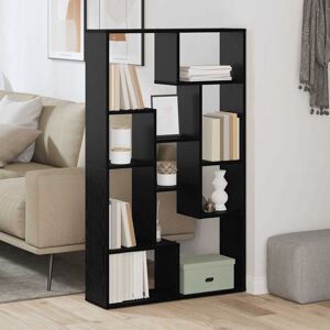 17 Stories Bookcase Black Oak 60 X 20 X 120 Cm Engineered Wood Artisan Oak (4 Shelves) 120cm H x 72cm W x 20cm D