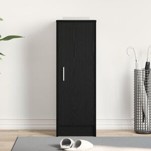 Latitude Run Shoe Cabinet Black Oak MDF Standard Storage Shoe Storage Black Oak 6