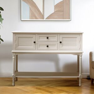 Marlow Home Co. 106cm Wide Wooden Sideboard for Living Room Furniture, 2 Door 2 Drawer Storage Side Buffet Cabinet 81.6cm H X 105.9cm W X 27.8cm D