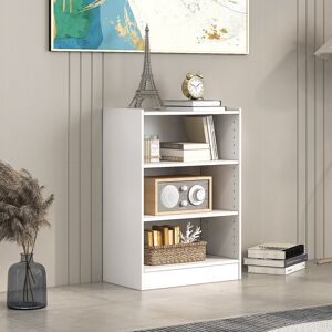 17 Stories Nasheka Bookcase White 75cm H X 50cm W X 30cm D