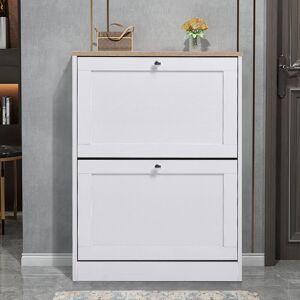 Latitude Run Godinne 12 Pair Shoe Storage White 12