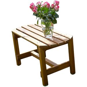 Dakota Fields Tom Chambers Hand Made Chunky Rustic Wooden Traditional Coffee Table Brown