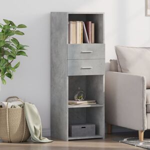 Borough Wharf Highboard Engineered Wood Concrete Grey 48.8" H x 15.7" W x 16.7" D Borough Wharf Highboard Engineered Wood Concrete Grey 48.8" H x 15.7" W x 16.7" D