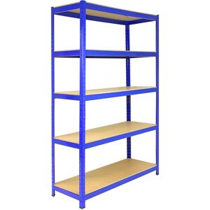 WFX Utility T-Rax 180cm 5 Shelf Shelving Unit Blue 180cm H x 120cm W x 45cm D WFX Utility T-Rax 180cm 5 Shelf Shelving Unit Blue 180cm H x 120cm W x 45cm D