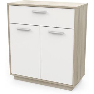 Ebern Designs Birkley 2 - Door Cabinet Accent Chest White 84.1cm H X 78.1cm W X 36.3cm D Ebern Designs Birkley 2 - Door Cabinet Accent Chest White 84.1cm H X 78.1cm W X 36.3cm D