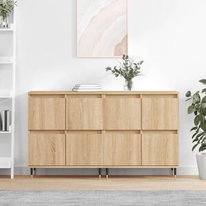 George Oliver Sideboards Engineered Wood Sonoma Oak 70cm H X 120cm W X 35cm D George Oliver Sideboards Engineered Wood Sonoma Oak 70cm H X 120cm W X 35cm D