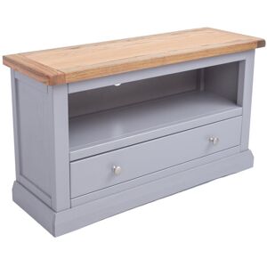 Lark Manor Abington 1 Drawer TV Stand Brown/Grey/Silver 48" Lark Manor Abington 1 Drawer TV Stand Brown/Grey/Silver 48"