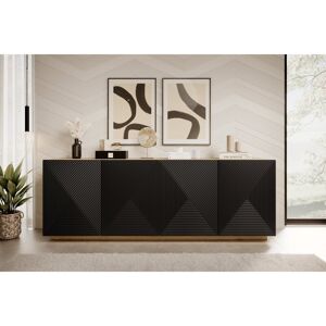 Latitude Run Meisel 200cm Sideboard Artisan/Black 71cm H X 200cm W X 43cm D Latitude Run Meisel 200cm Sideboard Artisan/Black 71cm H X 200cm W X 43cm D