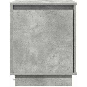 Metro Bedside Cabinet 39 X 34.5 X 50 Cm Engineered Wood Concrete Grey 50cm H X 39cm W X 34.5cm D Metro Bedside Cabinet 39 X 34.5 X 50 Cm Engineered Wood Concrete Grey 50cm H X 39cm W X 34.5cm D