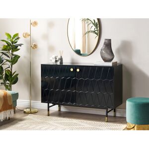 Canora Grey Adee 120Cm Wide Sideboard Black 82cm H X 120cm W X 40cm D Canora Grey Adee 120Cm Wide Sideboard Black 82cm H X 120cm W X 40cm D