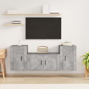 Latitude Run Avalene TV Stand For Tvs Up To 65" Concrete Grey 65" Latitude Run Avalene TV Stand For Tvs Up To 65" Concrete Grey 65"
