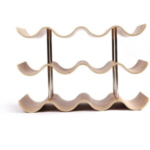 Fairmont Park Chidera 12 Bottle Tabletop Wine Bottle Rack Brown Brown 22cm H X 41.5cm W X 15.5cm D Fairmont Park Chidera 12 Bottle Tabletop Wine Bottle Rack Brown Brown 22cm H X 41.5cm W X 15.5cm D