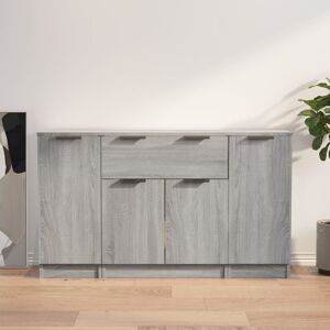 17 Stories Karlik 60Cm Wide 1 Drawer Sideboard Grey Sonoma 70cm H X 120cm W X 30cm D 17 Stories Karlik 60Cm Wide 1 Drawer Sideboard Grey Sonoma 70cm H X 120cm W X 30cm D