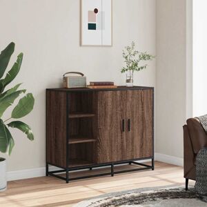 Borough Wharf Sideboard Sonoma Oak 92X35x76 Cm Engineered Wood Brown Oak 76cm H X 92cm W X 35cm D Borough Wharf Sideboard Sonoma Oak 92X35x76 Cm Engineered Wood Brown Oak 76cm H X 92cm W X 35cm D