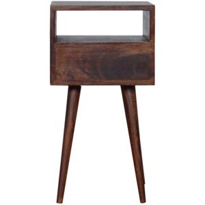 Mercury Fithian 1 Drawer Solid Wood Bedside Table Cherry 57cm H X 30cm W X 30cm D;57cm H X 30cm W X 30cm D Mercury Fithian 1 Drawer Solid Wood Bedside Table Cherry 57cm H X 30cm W X 30cm D;57cm H X 30cm W X 30cm D