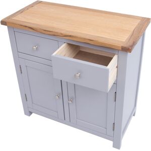 August Grove 2+2 Sideboard Grey/Brown 80cm H X 84cm W X 40cm D August Grove 2+2 Sideboard Grey/Brown 80cm H X 84cm W X 40cm D