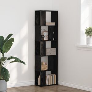 Latitude Run Bookcase Black Oak Engineered Wood Tall Tall Book Cabinet Black Oak 162.5cm H X 45cm W X 23.5cm D Latitude Run Bookcase Black Oak Engineered Wood Tall Tall Book Cabinet Black Oak 162.5cm H X 45cm W X 23.5cm D