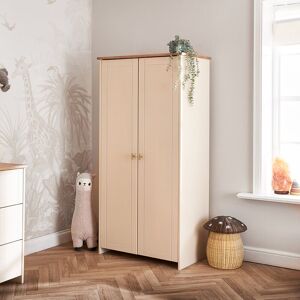 Obaby Evie Double Wardrobe Cashmere 170cm H X 85cm W X 50cm D Obaby Evie Double Wardrobe Cashmere 170cm H X 85cm W X 50cm D