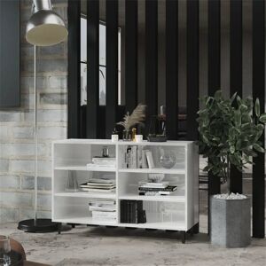 Ebern Designs Ayanti 103.5Cm Wide Sideboard High Gloss White 70cm H X 103.5cm W X 35cm D Ebern Designs Ayanti 103.5Cm Wide Sideboard High Gloss White 70cm H X 103.5cm W X 35cm D