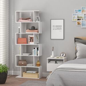 17 Stories Marico 160cm H x 60cm W Geometric Bookcase 160cm H X 60cm W X 23.5cm D 17 Stories Marico 160cm H x 60cm W Geometric Bookcase 160cm H X 60cm W X 23.5cm D