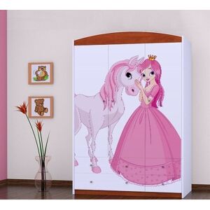 Zoomie Kids Javonte 3 Door Wardrobe Red 180cm H X 133cm W X 54cm D Zoomie Kids Javonte 3 Door Wardrobe Red 180cm H X 133cm W X 54cm D