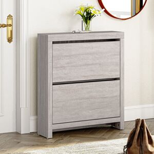 Ebern Designs Cubbot Ellani 2 Flip Door Down Shoe Storage Dusty Grey Oak 12 Ebern Designs Cubbot Ellani 2 Flip Door Down Shoe Storage Dusty Grey Oak 12